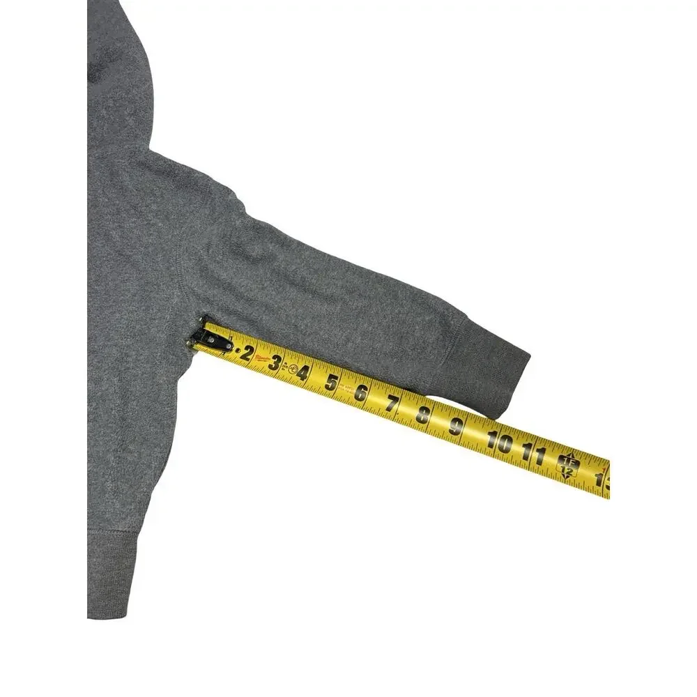 Gap Kids Logo Zip Hoodie Gray Full Zip Fleece Youth XS